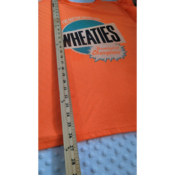 Wheaties * Breakfast of Champions Cereal Shirt General Mills Optima Tag Size Med - Picture 7 of 9
